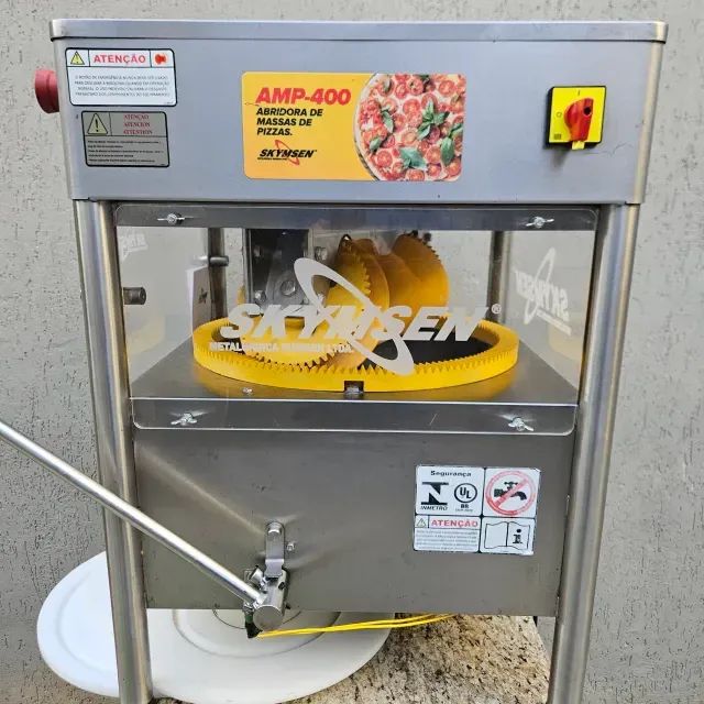 Abre Pizza Skymsen Modeladora de Massa de Pizza (usada) estudo troca - Foto 4