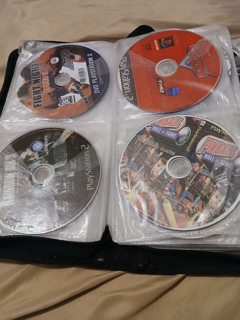  62 Jogos play 2 + case + controle funcionando  - Foto 3