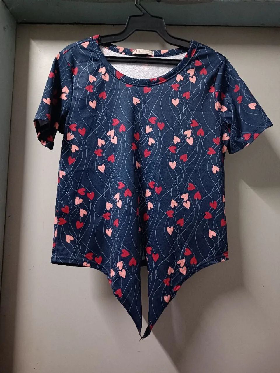 Blusa amarração 