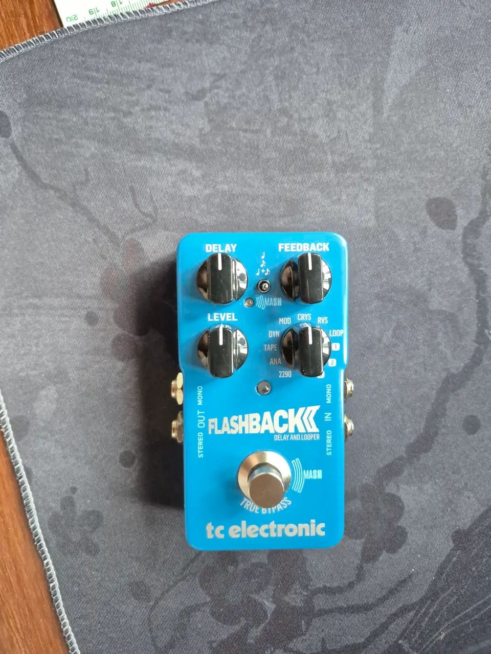 Tc Eletronic Flashback 2 Pedal de Delay e Looper para Guitarra