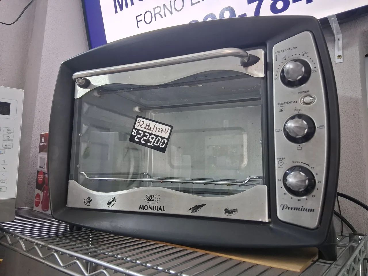 MICRO-ONDAS COM GARANTIA $250  - Foto 5