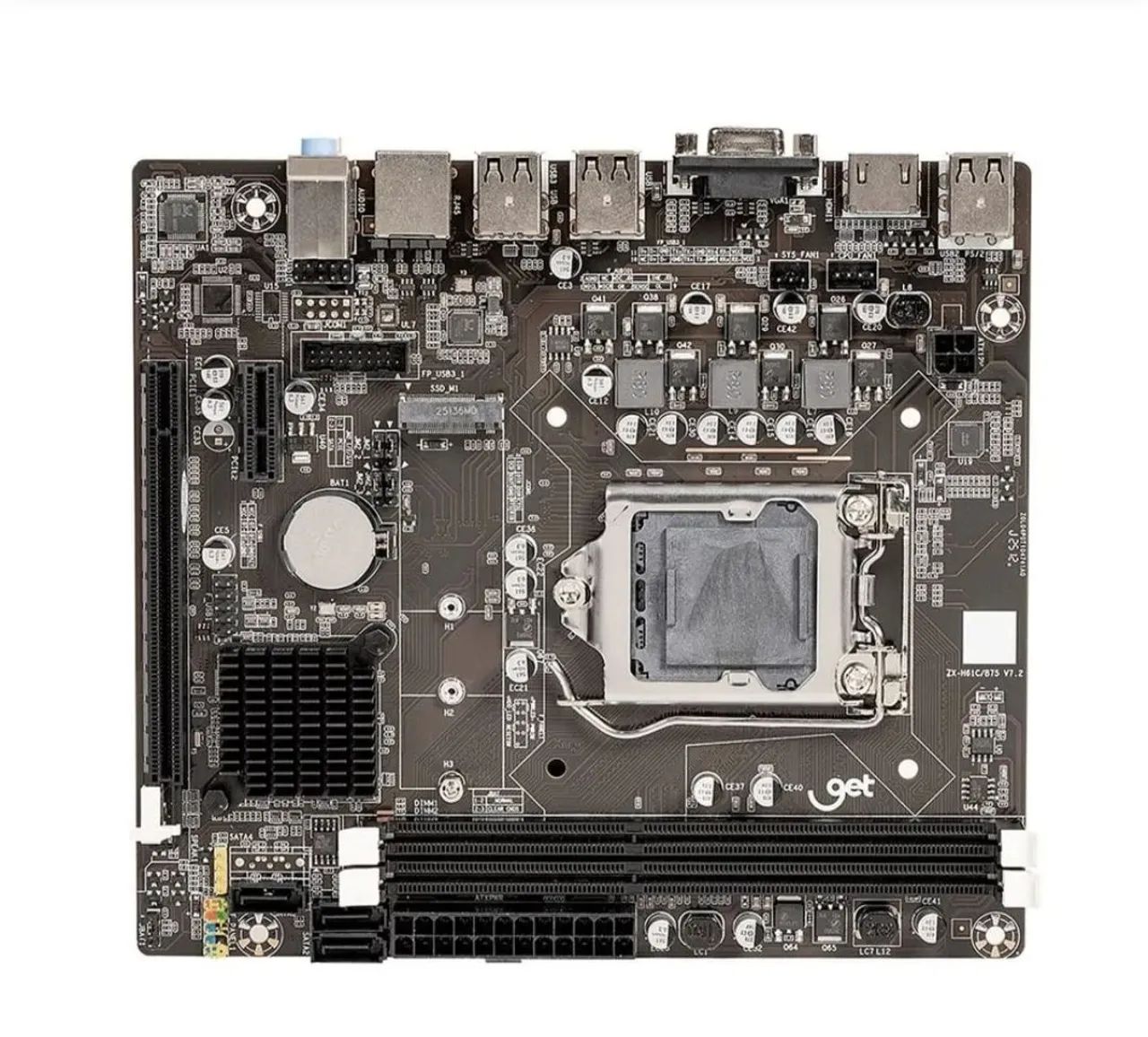 Placa-Mãe Get H61 DDR3 M2 LGA 1155,  - Foto 3