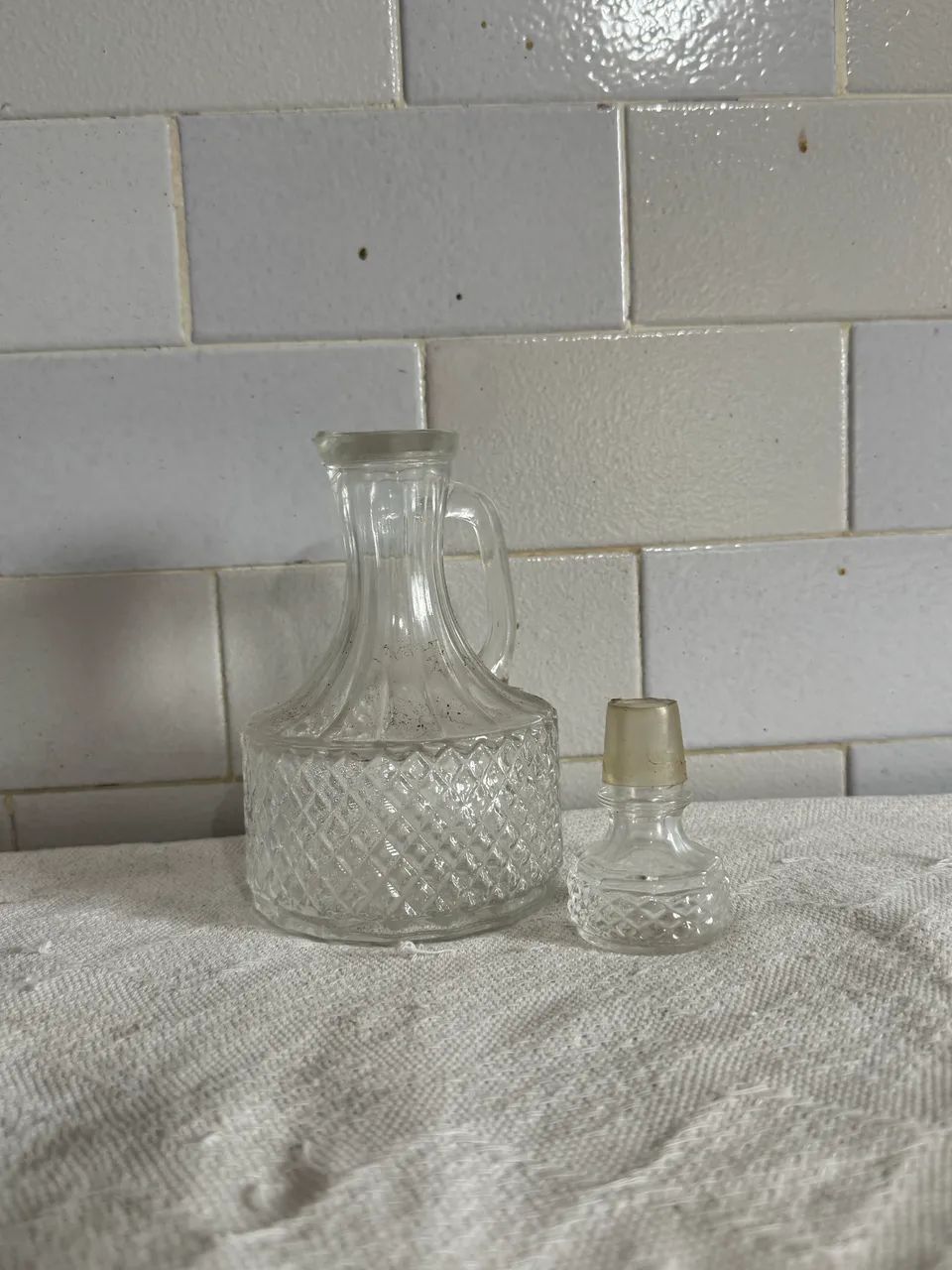 Licoreira em cristal antiga  - Foto 4