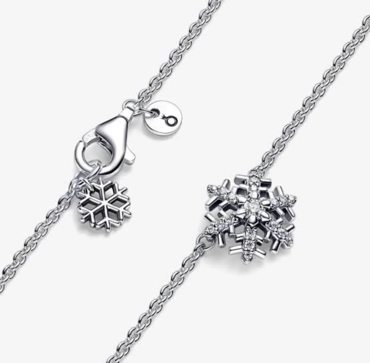 Colar Pandora floco de neve