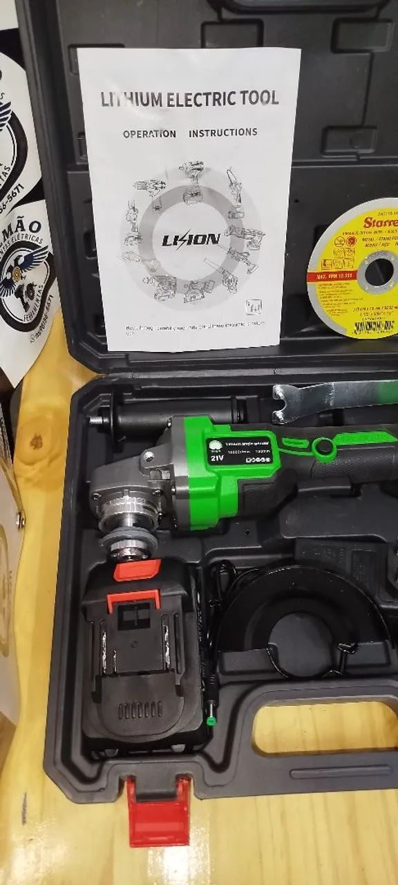 Lixadeira 2 baterias  - Foto 2