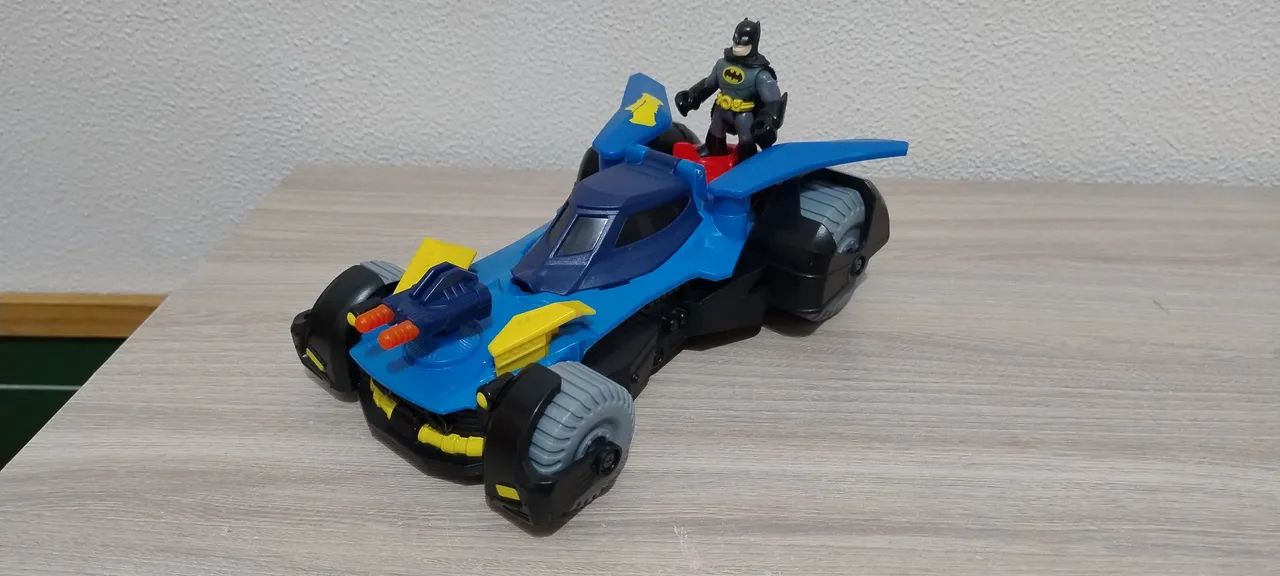 Imaginext Batman e Batmóvel - Original Mattel - Foto 2