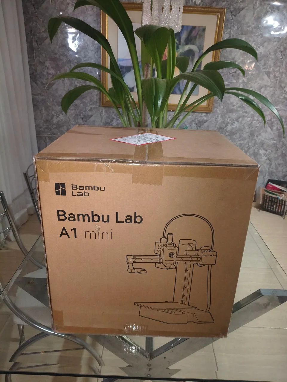 Vendo empresora 3 D Bambu Lab A1 mini! Nova na caixa não pego troca em nada  - Foto 3