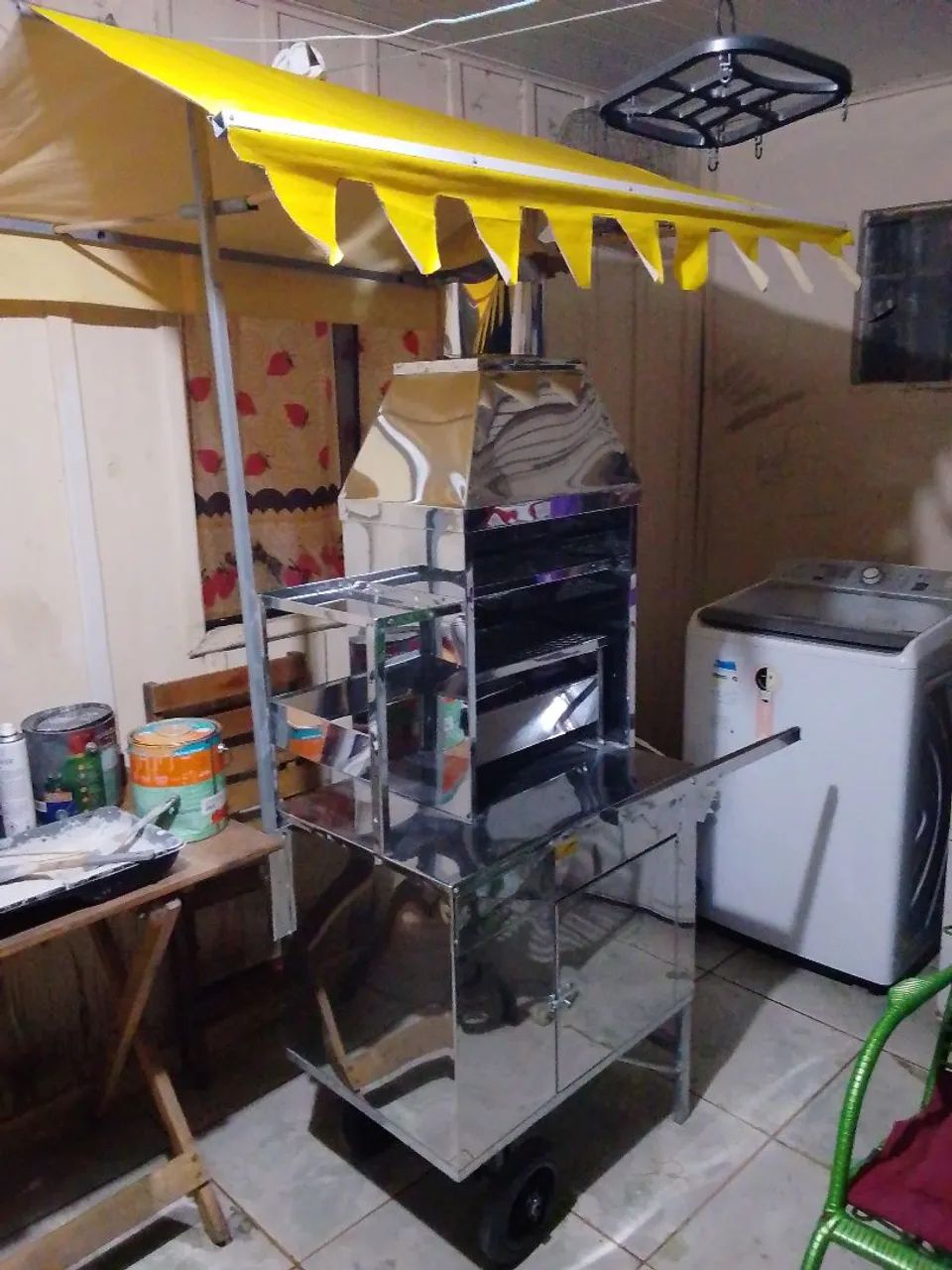 Carinho de espetinho 