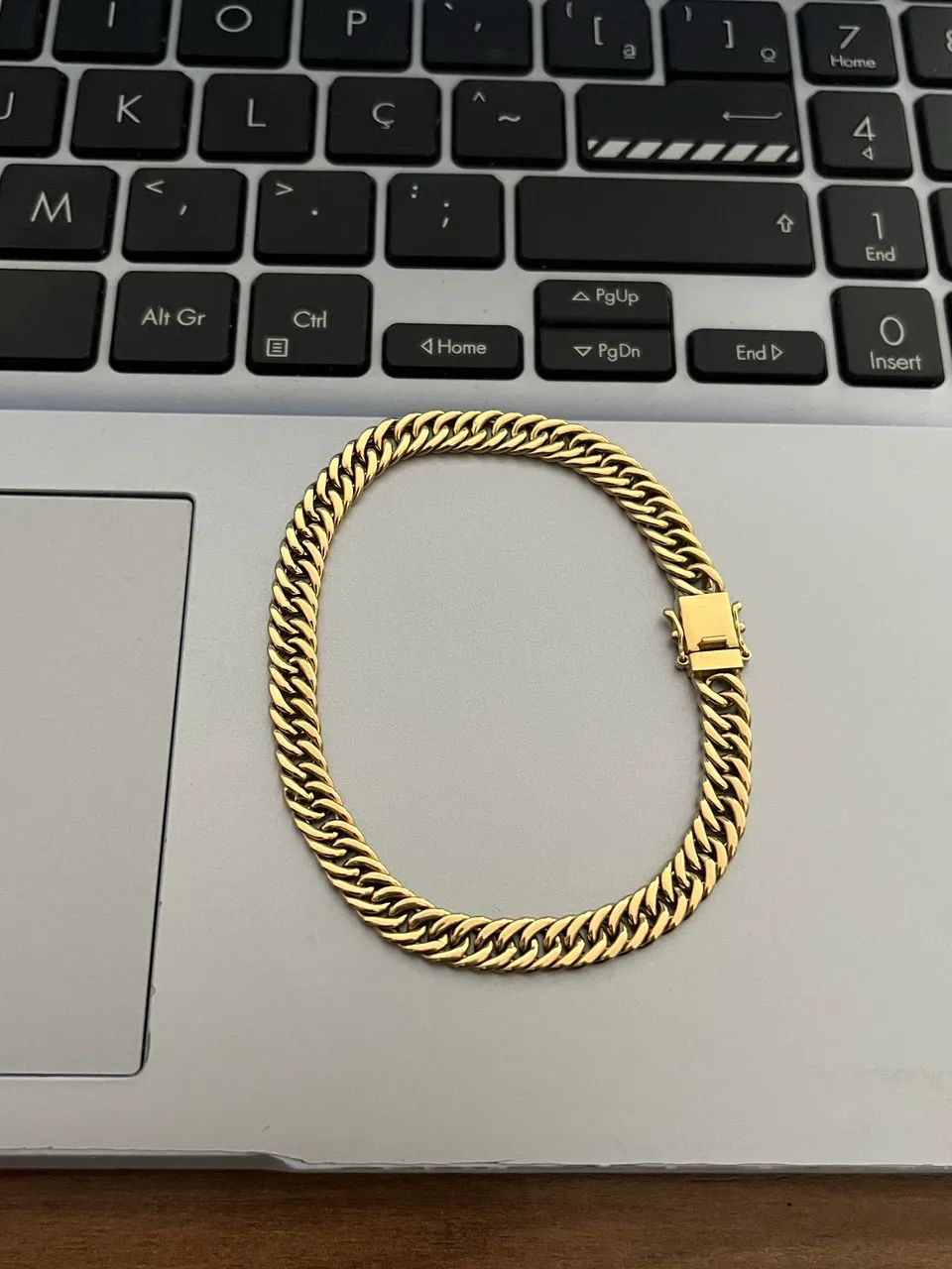 Pulseira de Ouro 18k Nova  - Foto 4