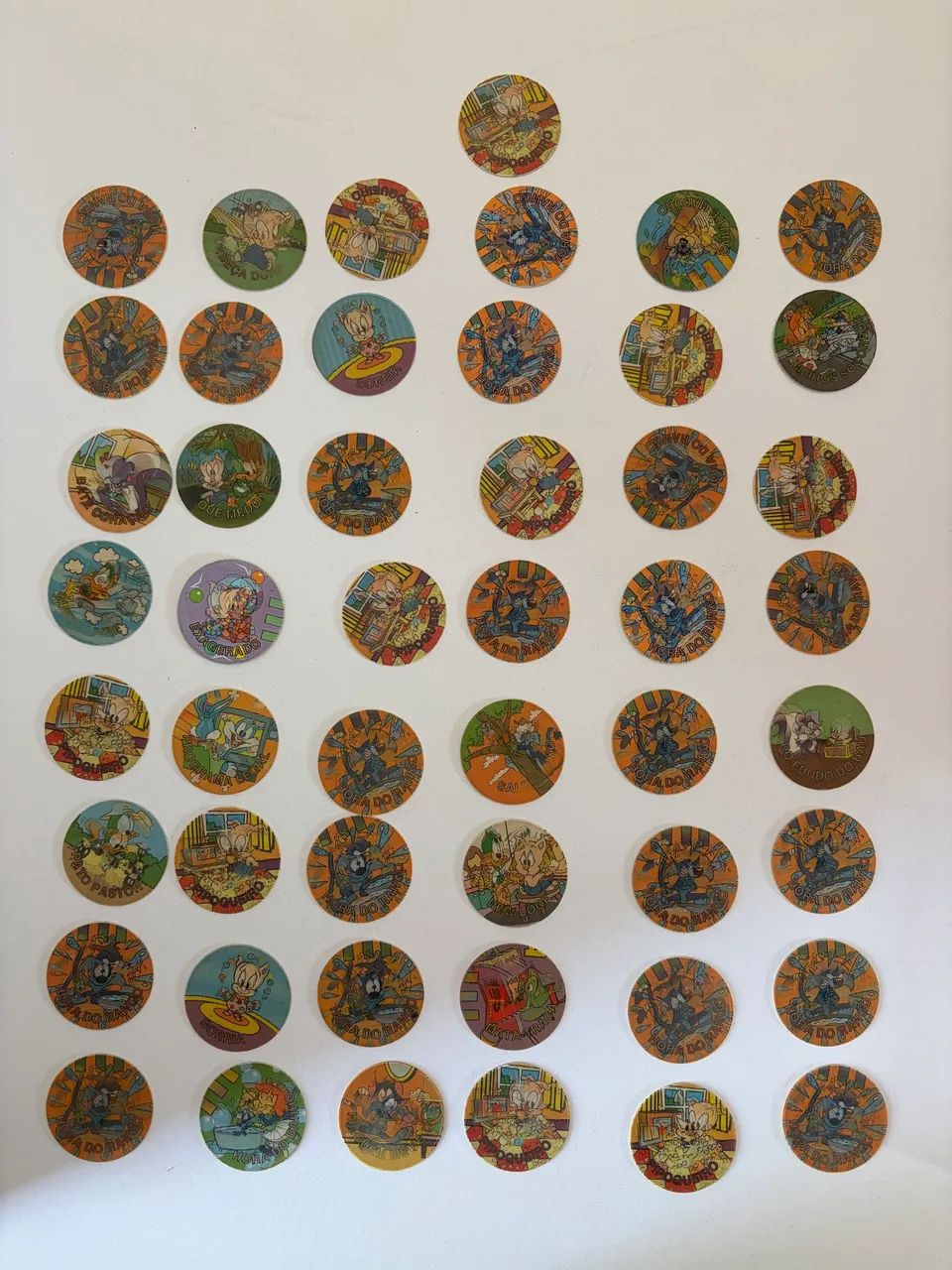 Lote 49 Hiper Magic Tazo Tiny Toon Elma Chips 1997 - Foto 2