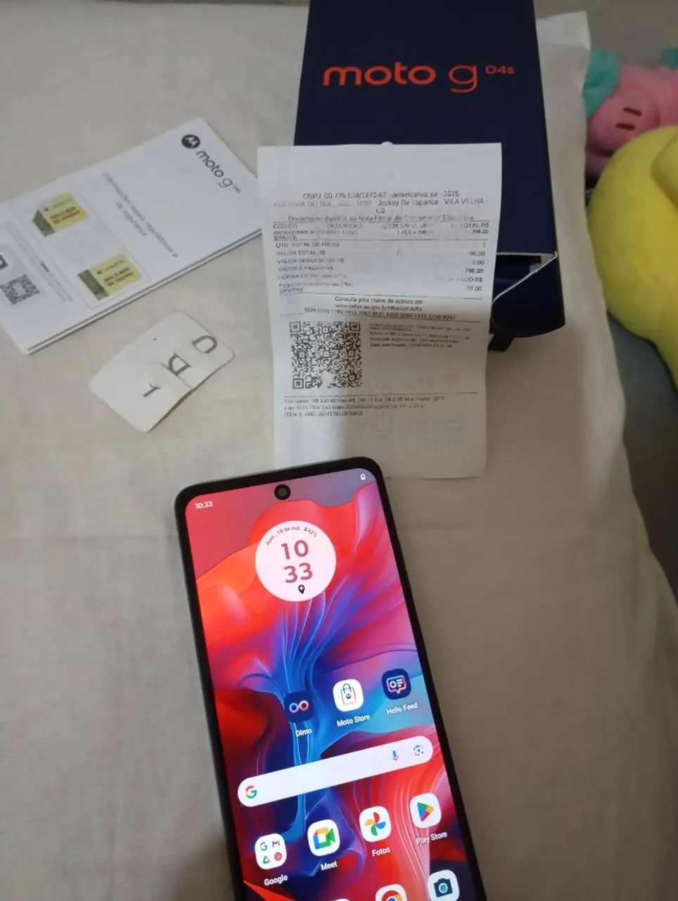 Celular Moto G04s