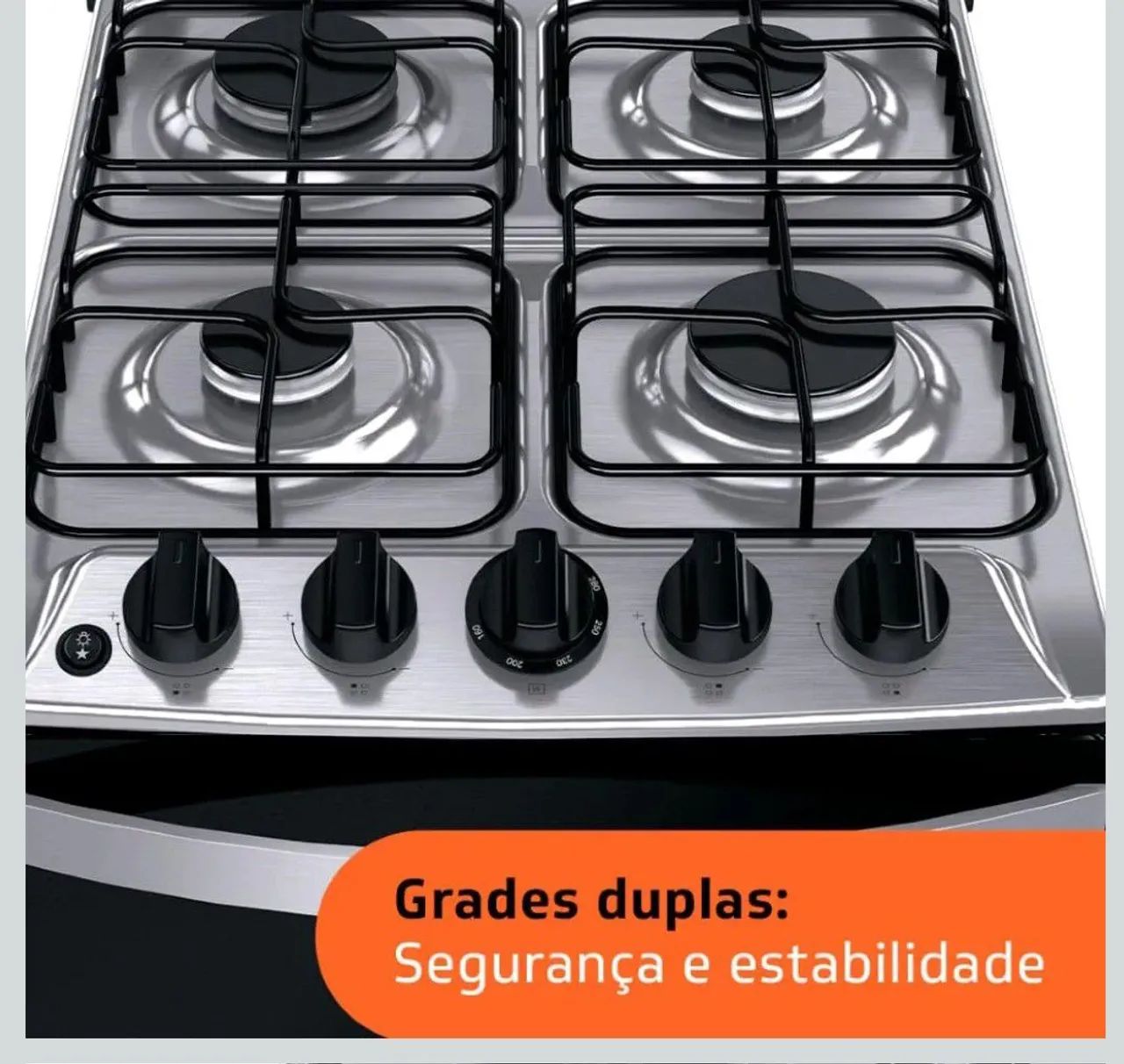 Fogão 4 bocas Brastemp - Ler anúncio - Foto 3