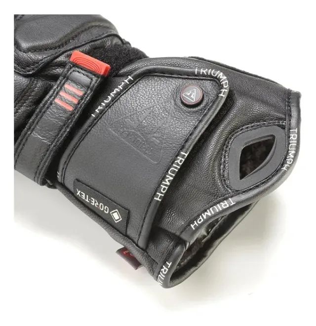 Luvas Triumph Norgaard Gore-tex Primaloft Pretas Original - Foto 2