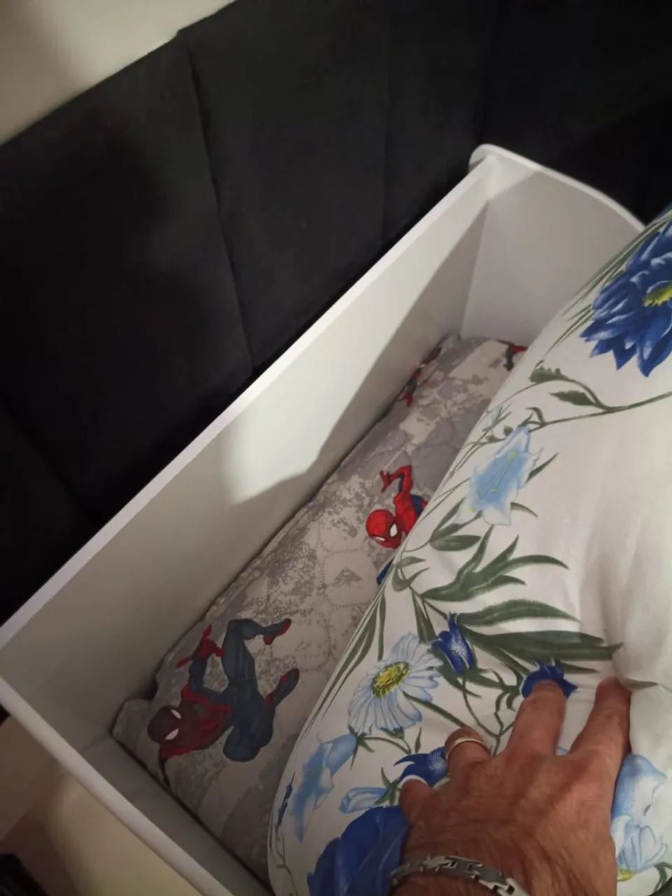 Mini cama do homem aranha 