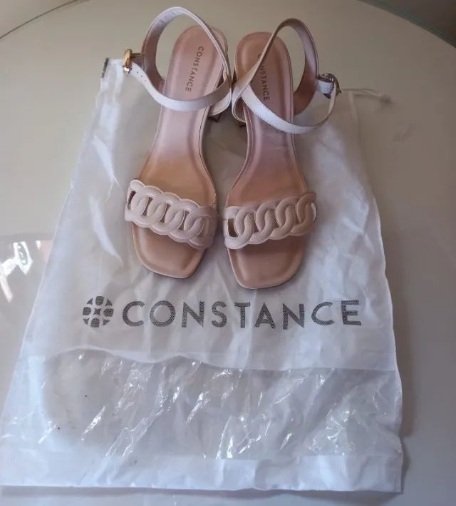Sandália 40 Constance usada 1 vez apenas 