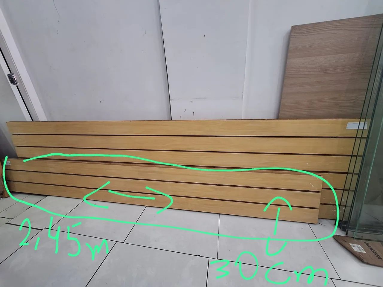 Painel canaletado