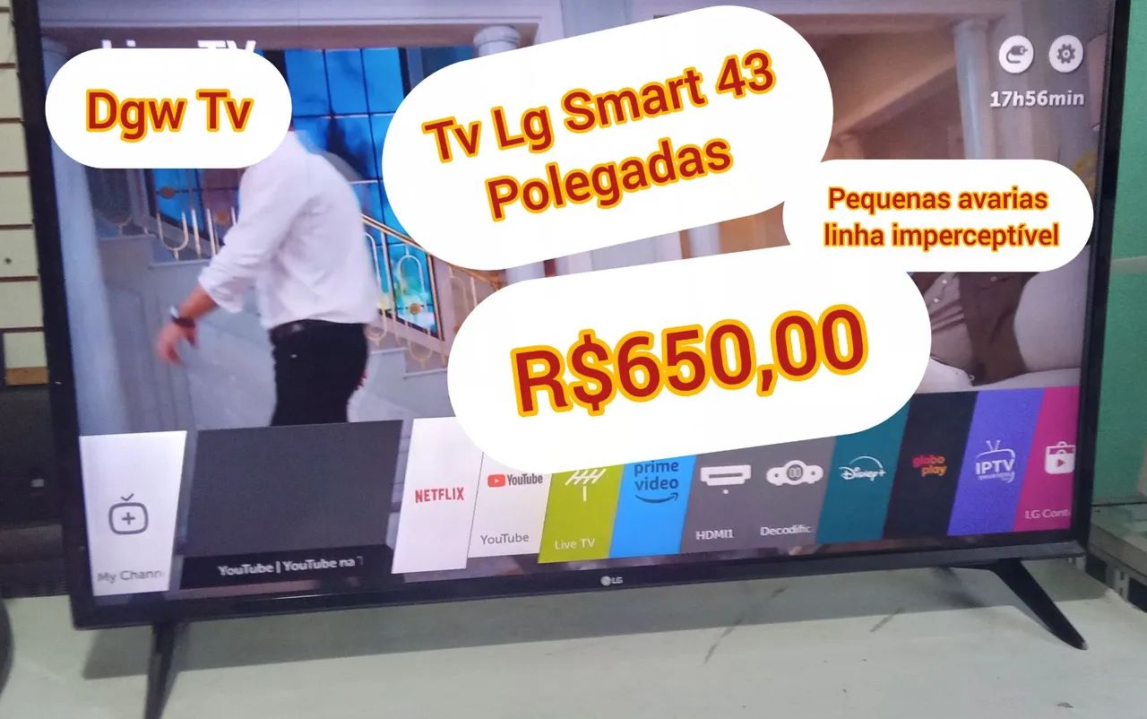 Tv lg 43 polegadas 
