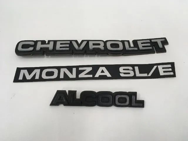 2 Emblemas Originais GM Monza - *, *