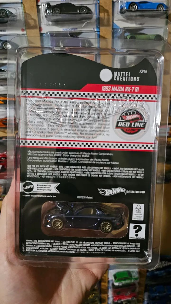 Mazda RX7 Hotwheels RLC azul - Hobbies e coleções - Vale Verde