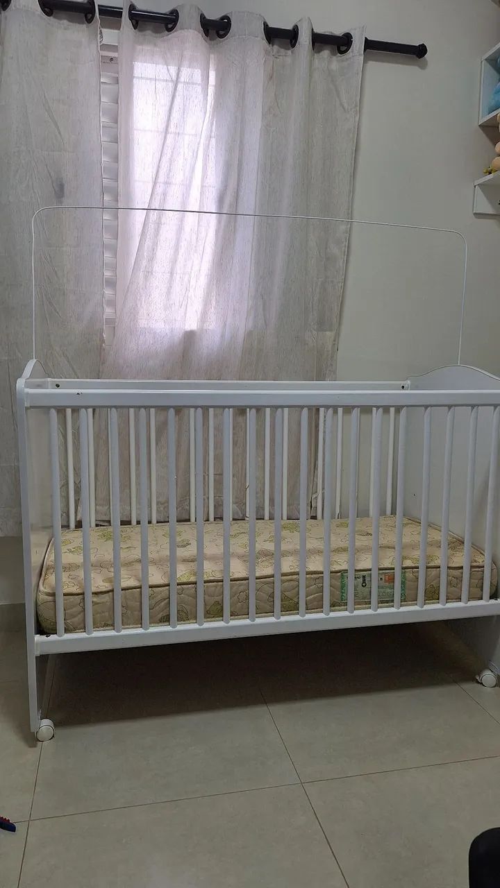Berço com colchão ortobom - Foto 2