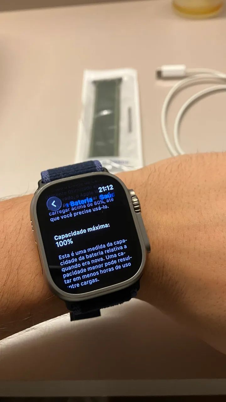 Apple Watch Ultra - 100% Bateria  - Foto 3