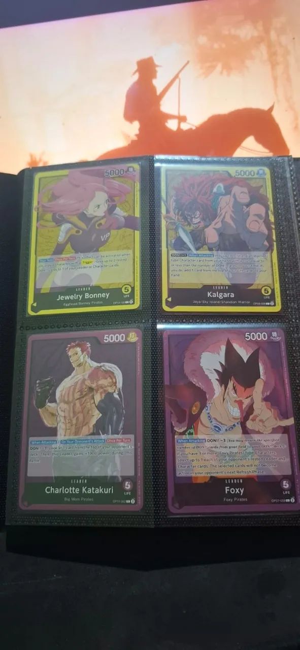 Coleção one piece tcg