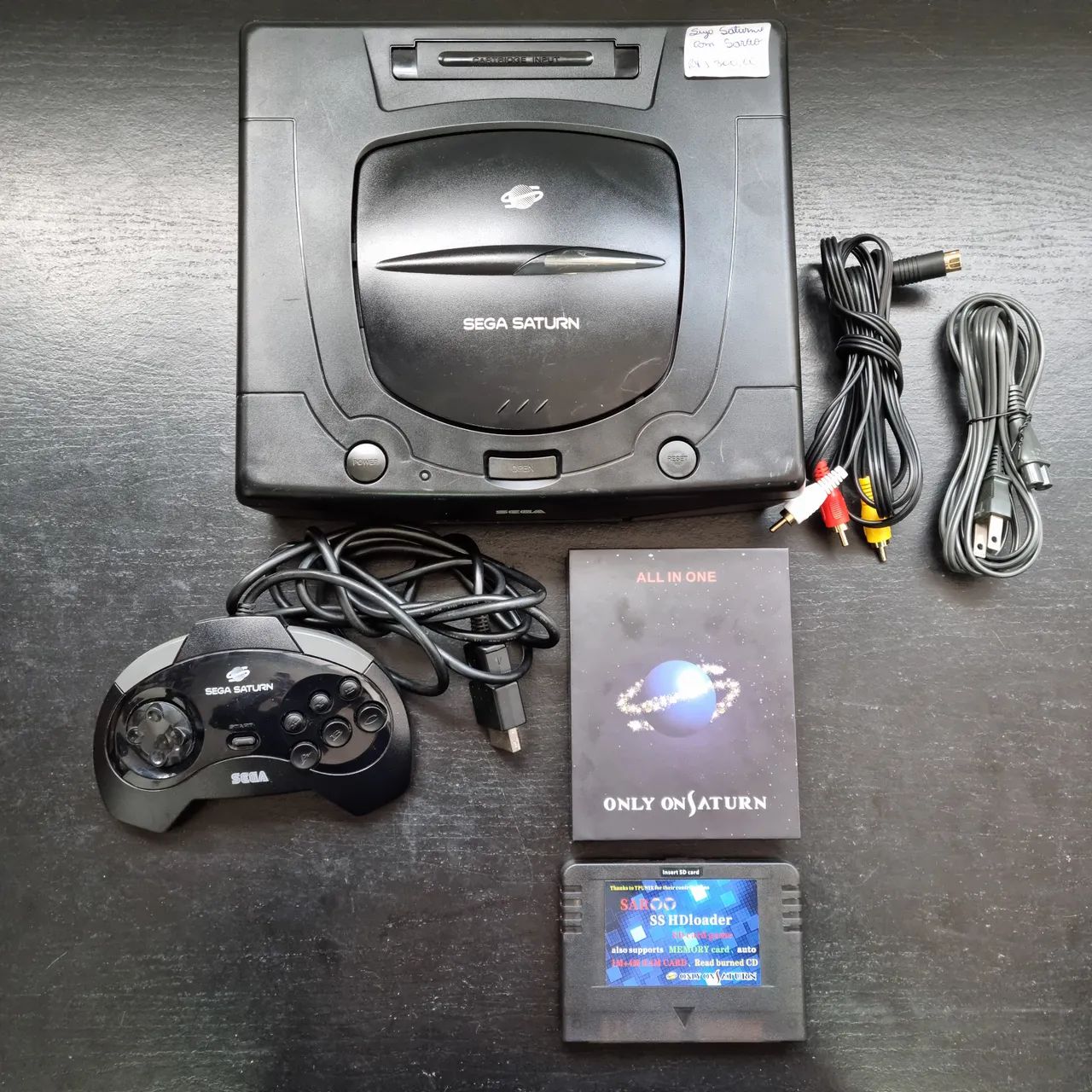 Sega saturn com saroo 