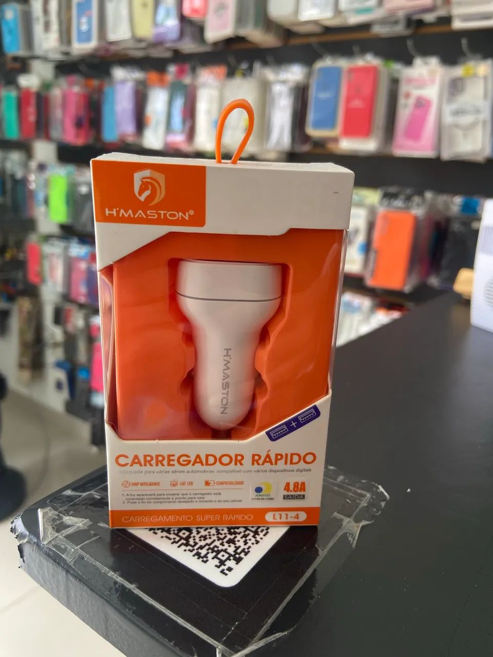Carregador 12 v para carro 2 tomadas USB  - Foto 2