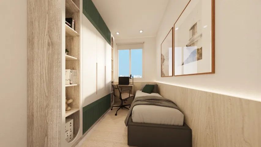 More Perto do Mar em maceio : Apto 2Q 44,64m² com Varanda e Área de Lazer Completa! - Foto 5