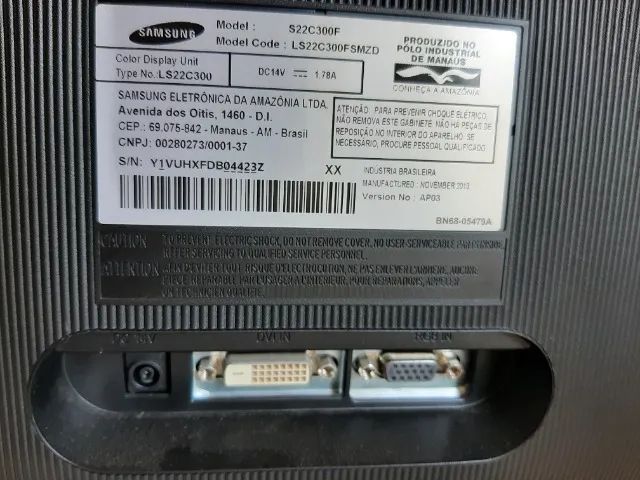 Monitor Led 21,5 Samsung S22C300F - Foto 2