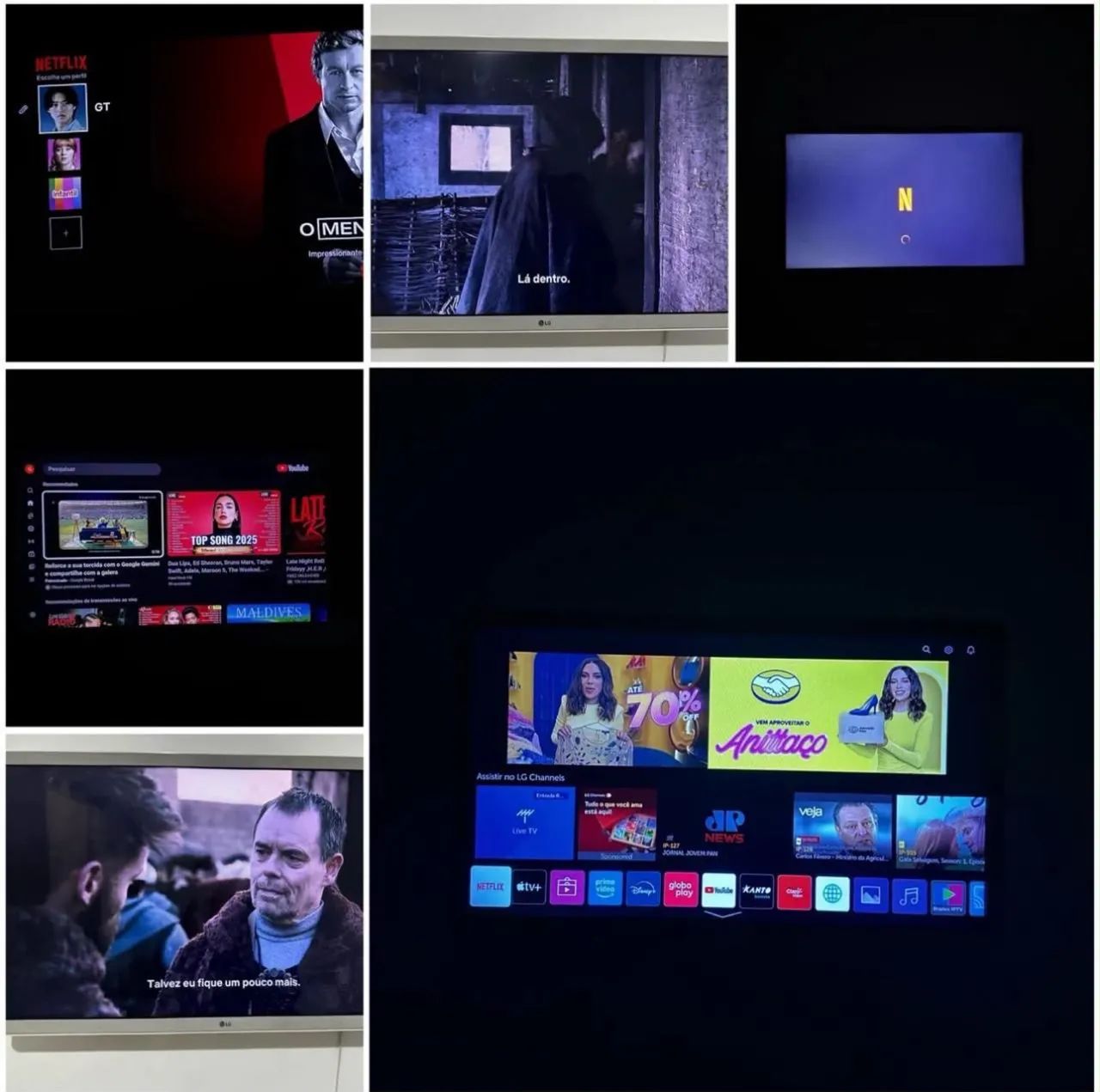 SMART TV LG EM EXCELENTE ESTADO  - Foto 4