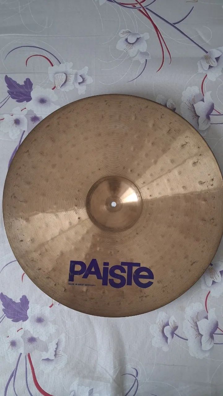 Prato de condução Power Ride Paiste 20 polegadas - Foto 2