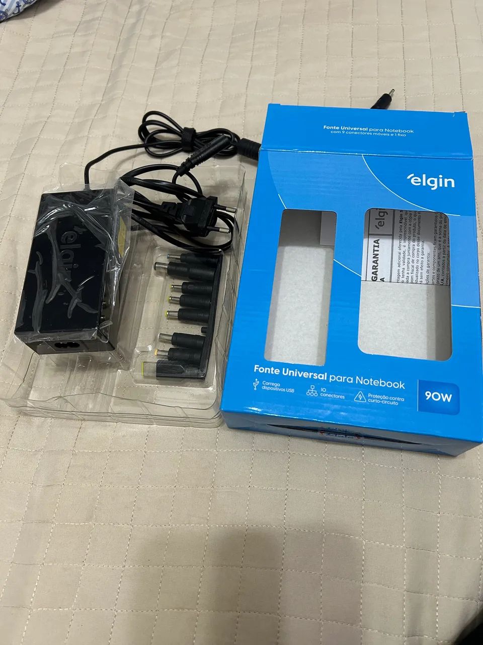 Fonte Universal para notebook Elgin - Foto 3