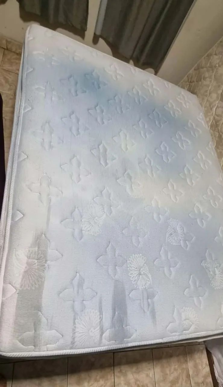 Cama box com colchão casal