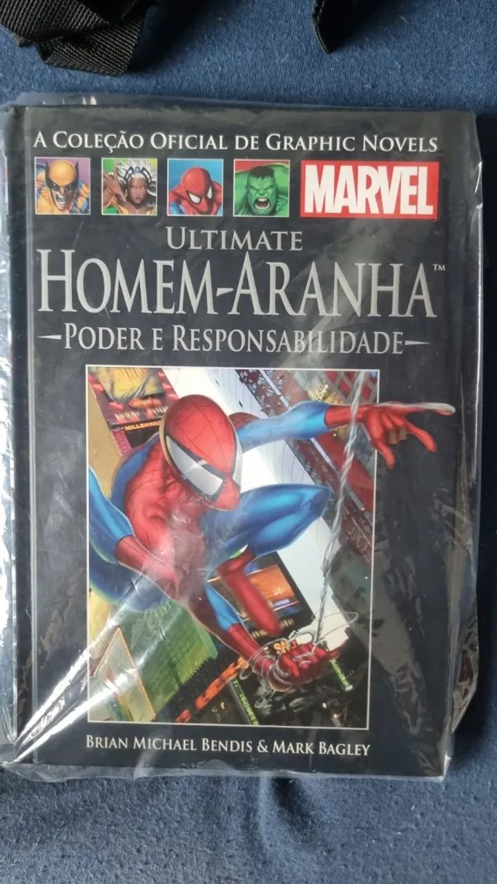HQ Ultimate homem aranha poder e responsabilidade coleção salvat  - Foto 4