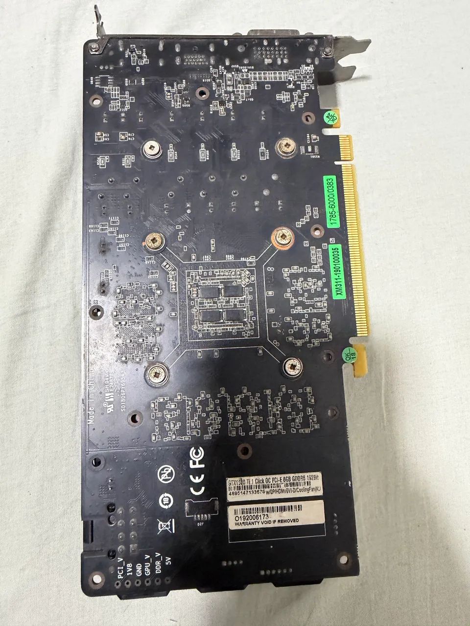 GeForce GTX 1660ti　GDDR6 6GB　メモリエラー　ジャンク GTX 1660 ti (com defeito) - Placas de Vídeo - Marcos Freire
