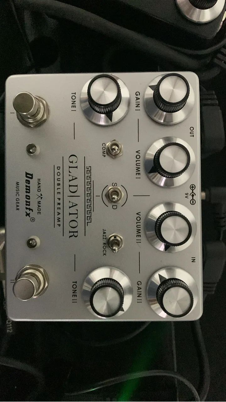 Gládio pedal overdrive 
