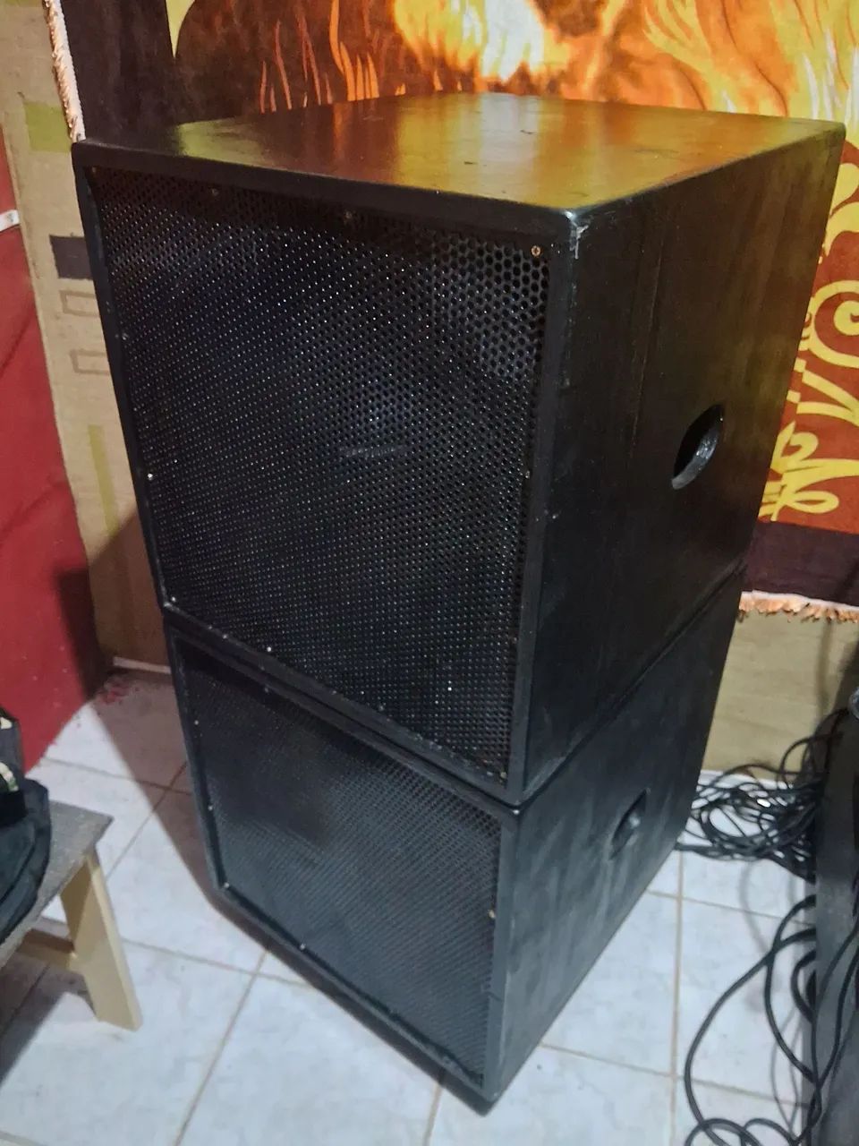 Par de caixas sub de 18 polegadas 800 watts rms  - Foto 2