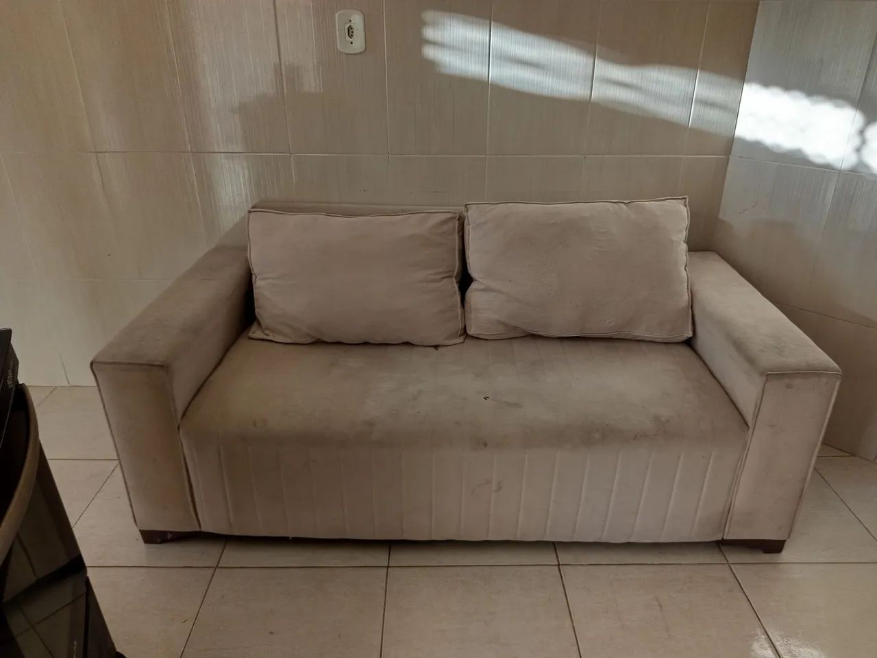 Sofá só precisa lavar 