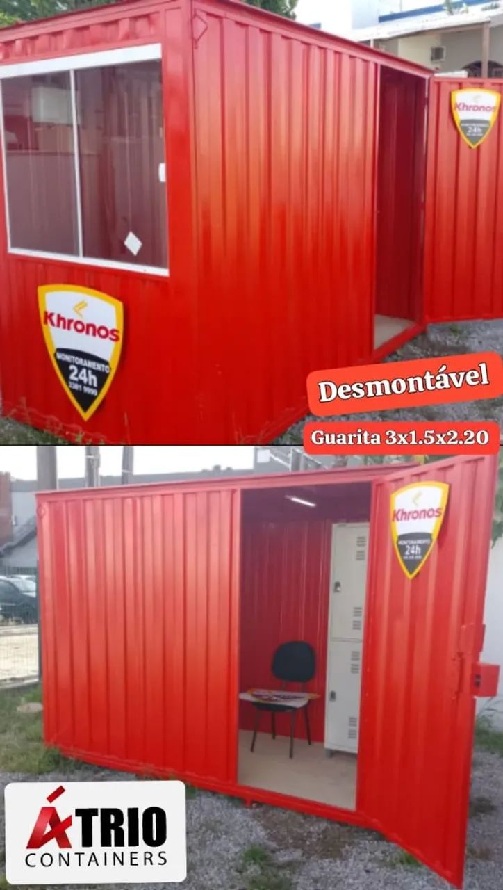 Guarita Container desmontáveis empresa de segurança  - Foto 2