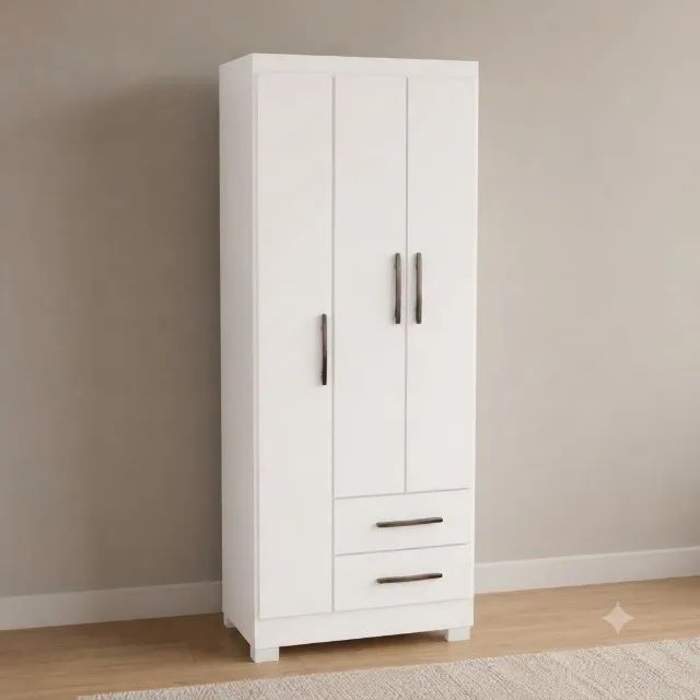 Guarda Roupa Isis Branco (Entrega Grátis)