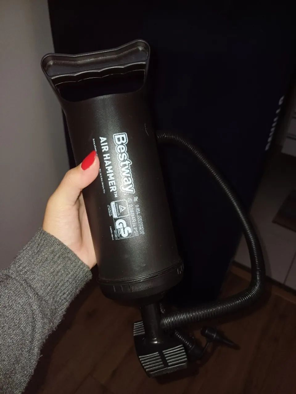 Bomba de ar para colchão inflável - Foto 2