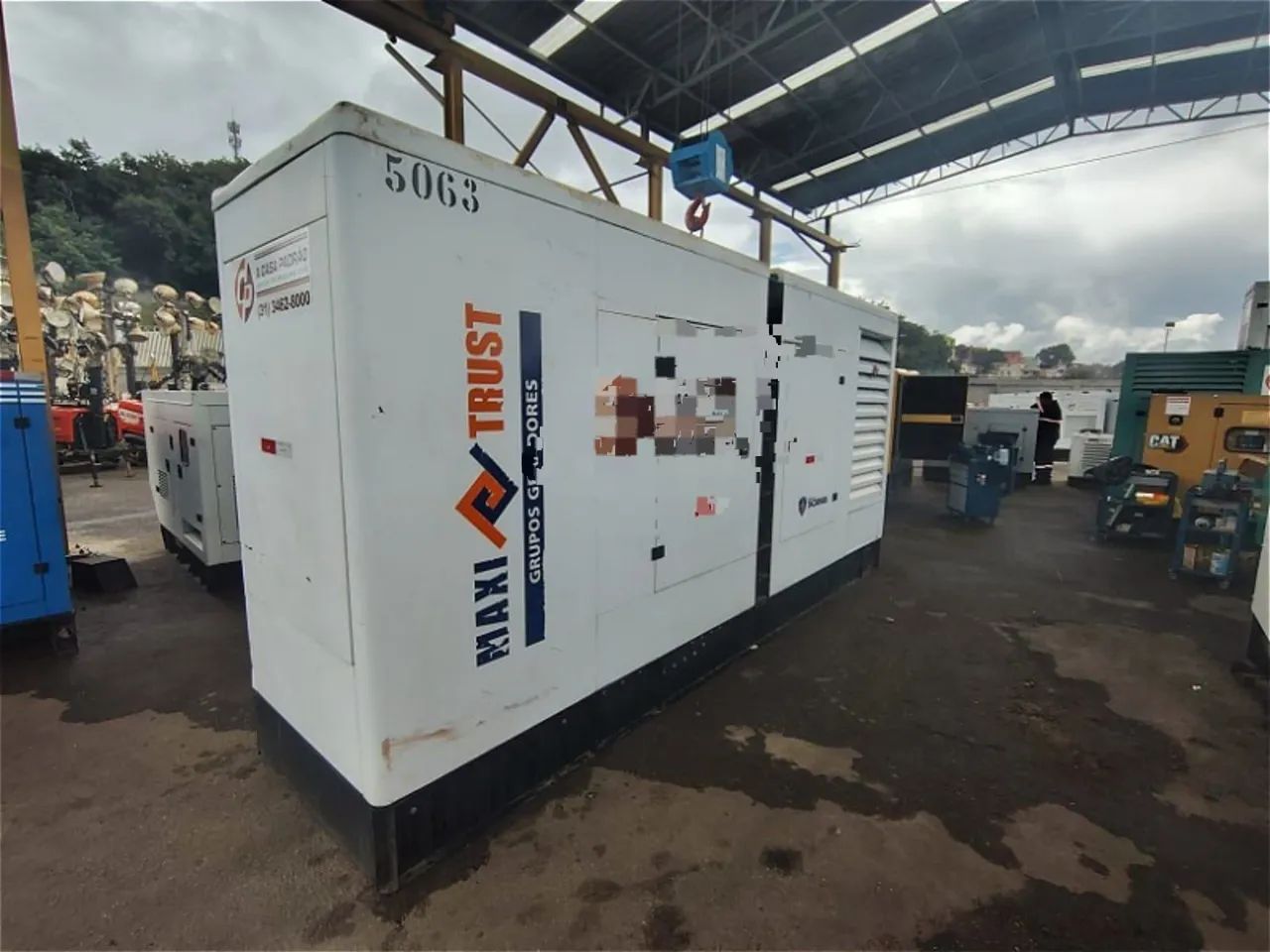 GRUPO GERADOR 550 KVA/500 KVA MAXI TRUST
