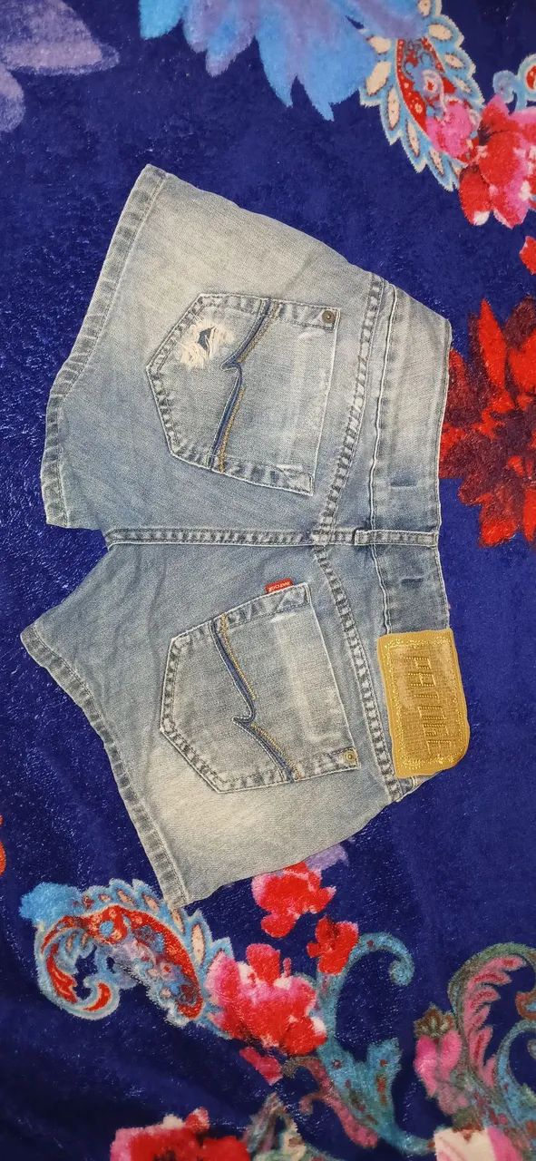 Short jeans tamanho 40 - Foto 2