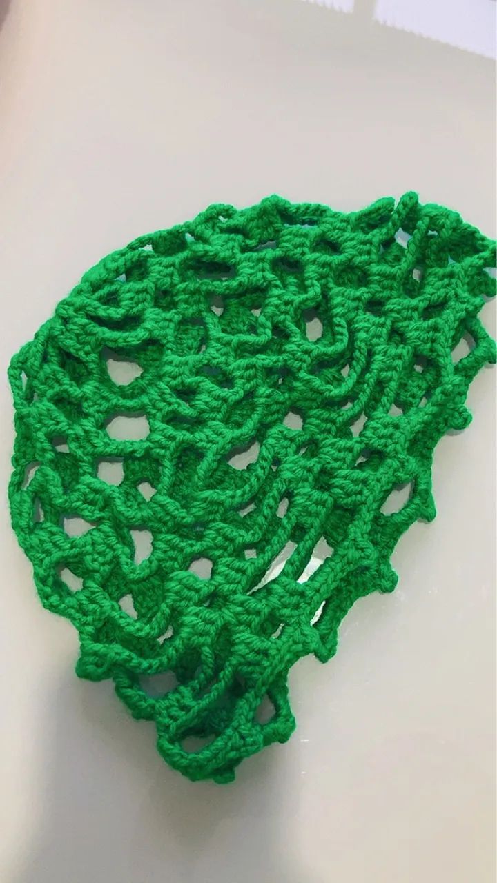 Touca de crochê (Headpiece) - Foto 2