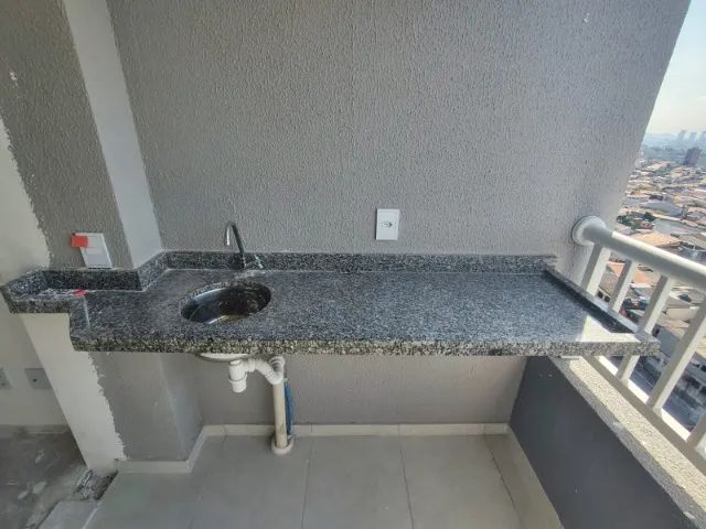 Pia área de Churrasco