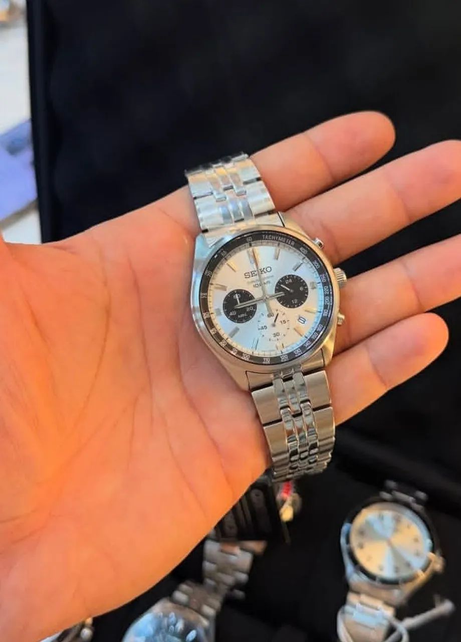 Seiko Panda Cronógrafo  - Foto 4