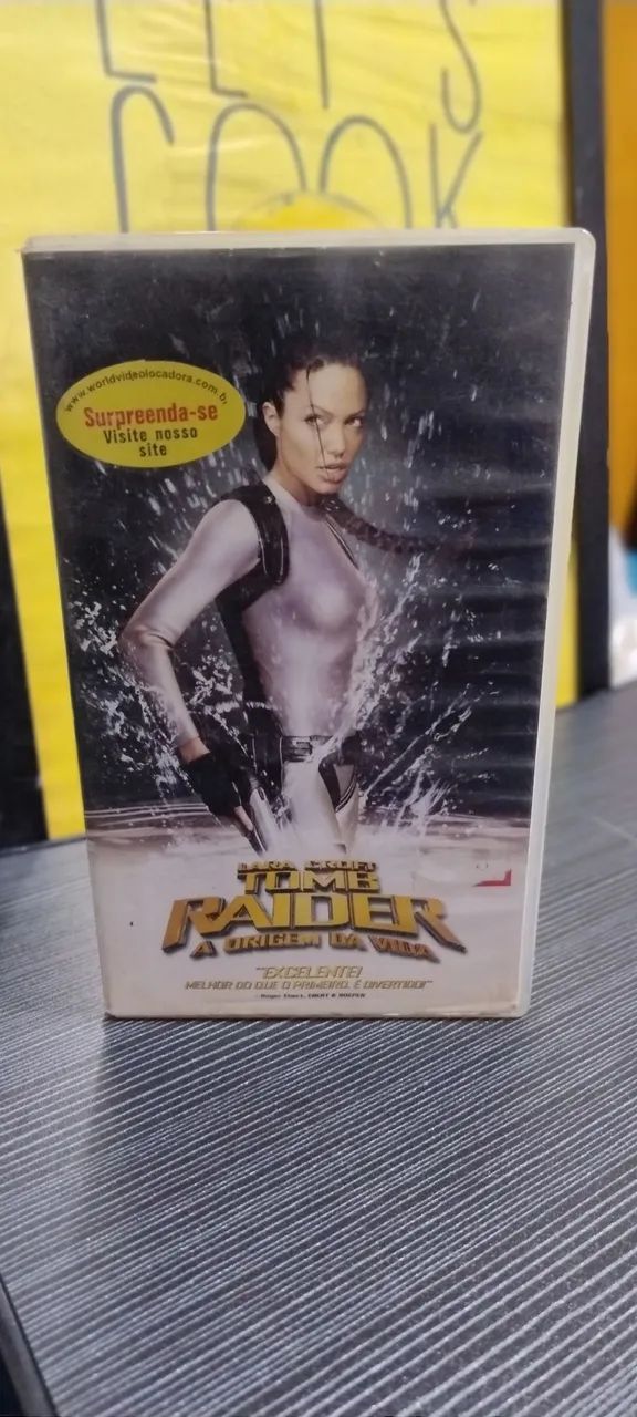 VHS TOMB RAIDER a origem da vida 