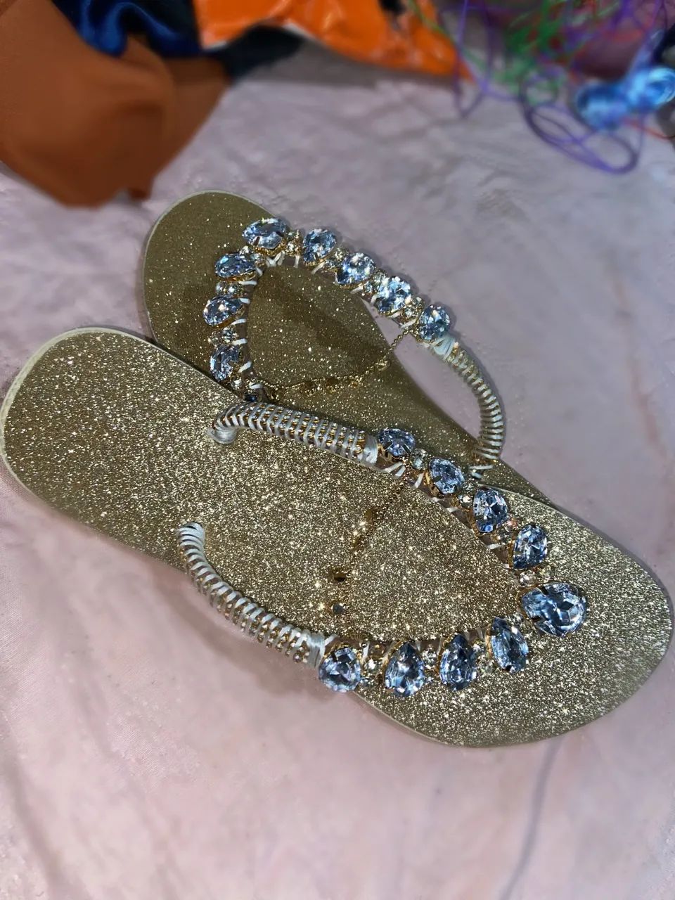 Havaianas decoradas - Foto 4