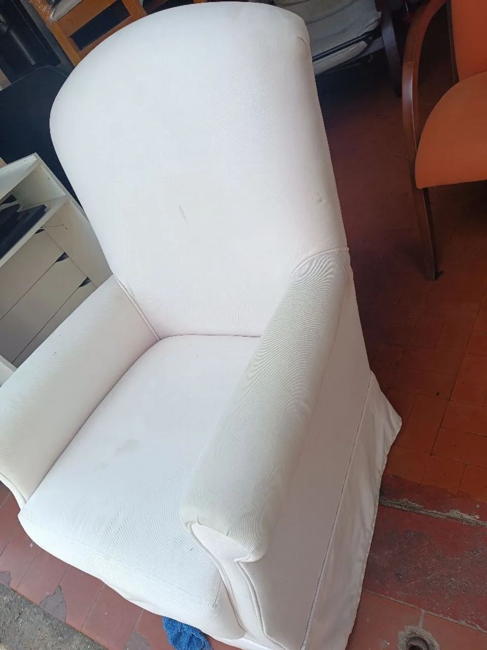 Poltrona giratória balança ótimo estado  - Foto 3